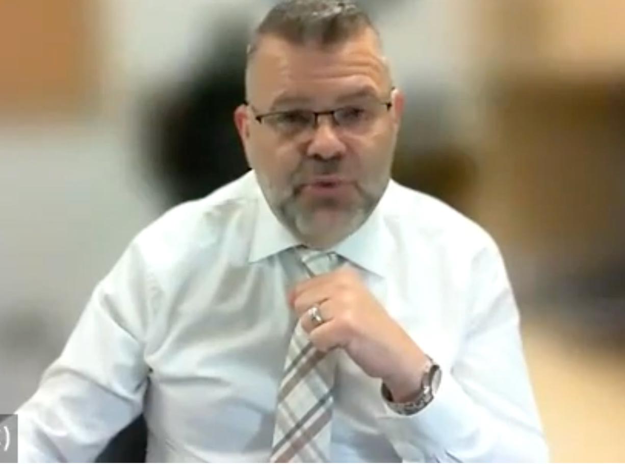 Photo of Jamus Dorey. Jamus has short