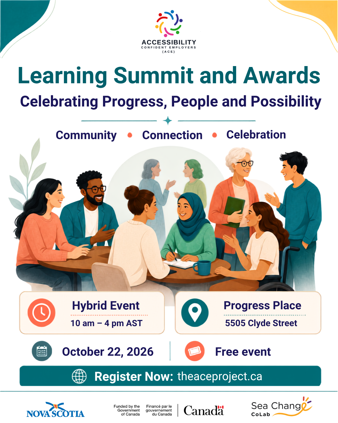 ACE Awards Poster, All information is on the register page.